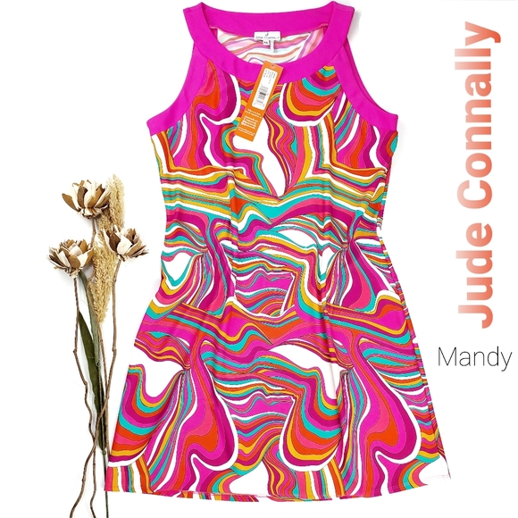 Jude Connally Dresses & Skirts - New Jude Connally Mandy Pink Soho Dress Size XL